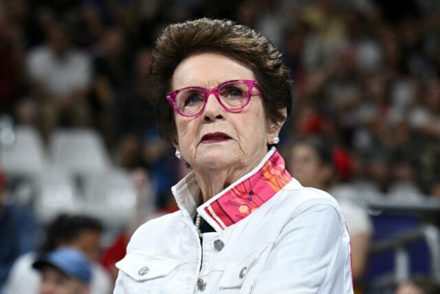 Billie Jean King hovorí, že najnovšia „Bitka pohlaví“ nie je Najnovšie vydanie „Battle of the Sexes“ bude súťažiť Aryna Sabalenka a Nick Kyrgios (Getty Images)