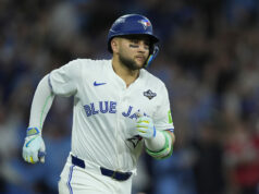 Bo Bichette „zaujatý“ Red Sox po telefonáte Zoom, Padres‘ Jackson Merrill o potenciálnych obchodných rozhovoroch logo pochodového šialenstva