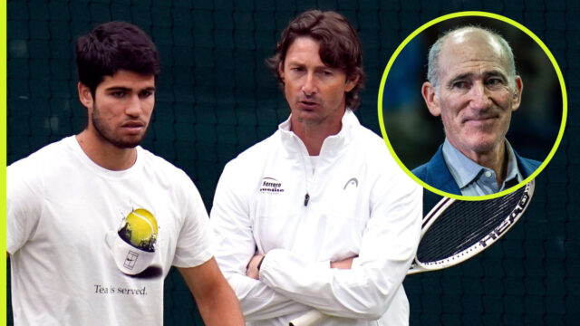 Brad Gilbert reaguje na šokujúci odchod trénera Carlosa Alcaraza Brad Gilbert reaguje na šokujúci odchod trénera Carlosa Alcaraza