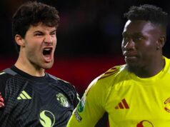 Bývalá hviezda Man Utd načrtáva, prečo Andre Onana zlyhal na Old Trafford s tvrdením Senne Lammensa Andre Onana v Trabzonspore