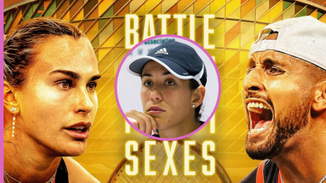 Bývalá svetová jednotka v šou Battle of the Sexes Bývalá svetová jednotka v šou Battle of the Sexes