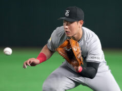 Bývalý MLB All-Star podporuje Pirates, aby podpísali zmluvu s Kazumom Okamotom s odvolaním sa na dynamiku z nedávneho prírastku 29 miliónov dolárov logo pochodového šialenstva