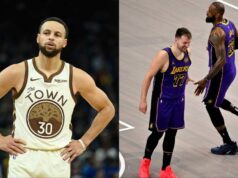 Bývalý NBA COTY bez okolkov poukazuje na hlavnú chybu v Lakers Trio Luka Doncic, LeBron James a Austin Reaves, keď sa postavili proti Steph Curry logo pochodového šialenstva
