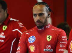 Bývalý šéf Ferrari sa snaží vniesť do rozhodnutí jazdcov tímu „zdravý rozum“. Ferrari SF25 Lewisa Hamiltona na testovaní Formuly 1 v Abú Zabí - Zdroj: Getty