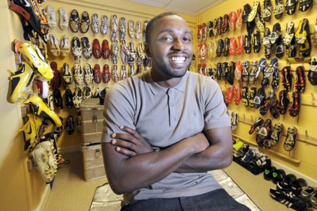 Bývalý útočník Premier League vyhral žalobu na Najvyššom súde proti Sylvan Ebanks-Blake si pri hre za Wolves zlomil nohu (David Davies/PA) (Archív PA)