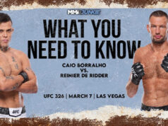 Caio Borralho vs. Reinier de Ridder na UFC 326: Čo potrebujete vedieť Caio Borralho