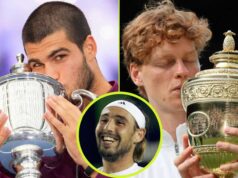 Carlos Alcaraz alebo Jannik Sinner? Marcos Baghdatis predpovedá, kto vyhrá viac Grand Slamov Carlos Alcaraz alebo Jannik Sinner? Marcos Baghdatis predpovedá, kto vyhrá viac Grand Slamov