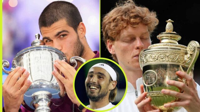 Carlos Alcaraz alebo Jannik Sinner? Marcos Baghdatis predpovedá, kto vyhrá Carlos Alcaraz alebo Jannik Sinner? Marcos Baghdatis predpovedá, kto vyhrá viac Grand Slamov