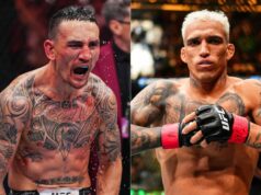 Charles Oliveria: „Toto bude vojna“ Snímky obrazovky s láskavým dovolením: @ufc na Instagrame