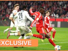 Chelsea hľadá nápadníkov na prestup Nicolasa Jacksona Nicolas Jackson sa rozcvičuje ako náhradník za Bayern Mníchov