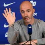 Enzo Maresca hovorí počas tlačovej konferencie