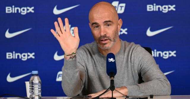 Chelsea poslala Enzovi Marescovi varovanie s „stratégiou odchodu“ zváženou po Enzo Maresca hovorí počas tlačovej konferencie