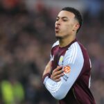 Morgan Rogers oslavuje