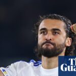 Dominic Calvert-Lewin z Leedsu oslavuje