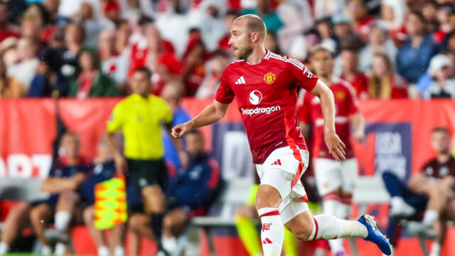 Christian Eriksen kritizuje Rubena Amorima
