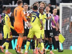 Čo urobil Cristian Romero, aby medzi hráčmi Newcastlu a Tottenhamu vyvolal rozruch na plný úväzok Christian Romero