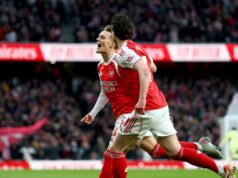 Čo urobil Declan Rice po góle Martina Odegaarda Arsenalu hovorí za všetko | Futbal | Šport Čo urobil Declan Rice po góle Martina Odegaarda Arsenalu hovorí za všetko | Futbal | Šport