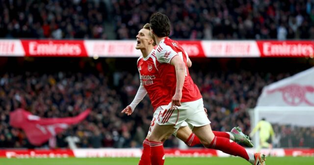 Čo urobil Declan Rice po góle Martina Odegaarda Arsenalu hovorí za všetko | Futbal | Šport
