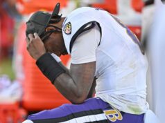 Colin Cowherd predpovedá, že 2 tímy pre Ravens vymenia Lamara Jacksona uprostred hlásených rozporov logo pochodového šialenstva