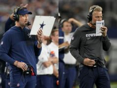 Cowboys HC Brian Schottenheimer odhaľuje, prečo Matt Eberflus nebude na vedľajšej koľaji posledné 3 týždne logo pochodového šialenstva