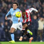 Oscar Bobb bol v tejto sezóne zatiaľ obmedzený na päť ligových štartov za Manchester City