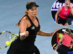 Danielle Collins chýba na zozname prihlášok Australian Open – rok po strete s fanúšikmi Danielle Collinsová, finalistka Australian Open 2022, nebola zahrnutá do zoznamu účastníkov pre rok 2026. AFP cez Getty Images