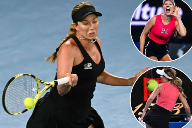 Danielle Collins chýba na zozname prihlášok Australian Open - rok Danielle Collinsová, finalistka Australian Open 2022, nebola zahrnutá do zoznamu účastníkov pre rok 2026. AFP cez Getty Images
