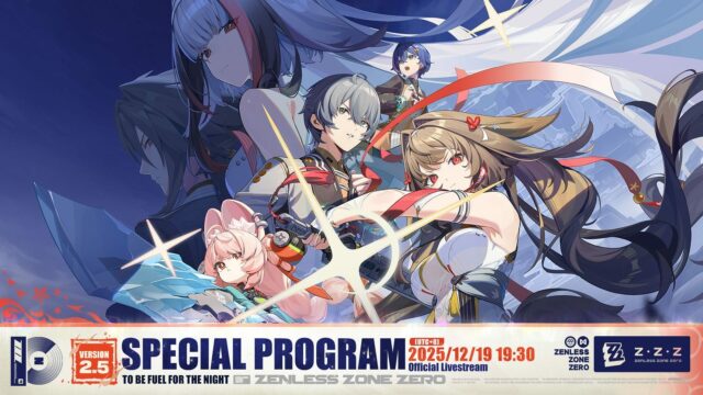 Dátum, čas a odpočítavanie živého vysielania Zenless Zone Zero 2.5 Dátum, čas a odpočítavanie živého vysielania Zenless Zone Zero 2.5