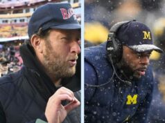 Dave Portnoy žiada Nicka Sabana a Deiona Sandersa ako náhradu za Sherrone Moore po tom, čo Michigan prepustil HC pre „nevhodný vzťah“ logo pochodového šialenstva