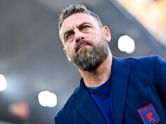 De Rossi sa ospravedlňuje rímskym fanúšikom po úcte na plný úväzok: ‚Som vnútorne nahnevaný‘ De Rossi sa ospravedlňuje rímskym fanúšikom po úcte na plný úväzok: 'Som vnútorne nahnevaný'