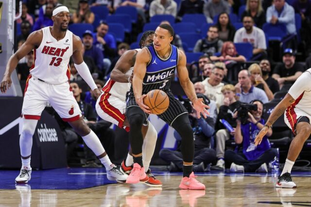 Desmond Bane, Magic upend Heat, postúpili do semifinále Pohára NBA NBA: Miami Heat v Orlando Magic