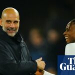 Fulham vs Manchester City, Premier League, Football, Craven Cottage, Londýn, Spojené kráľovstvo - 2. decembra 2025 IBA NA REDAKČNÉ POUŽITIE Žiadne použitie s nepovoleným zvukom, videom, údajmi, rozpismi zápasov, logami klubov/ligy alebo