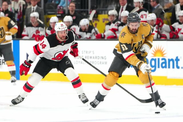 Devils prekonali Golden Knights pri strele Jespera Bratta NHL: New Jersey Devils vo Vegas Golden Knights