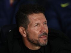 Diego Simeone chváli Raphinhu po porážke Barcelony Diego Simeone chváli Raphinhu po porážke Barcelony