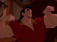 Disney dáva prednosť živému akčnému filmu Gaston s Dave Callahamom a Michelle Rejwan Postava Gastona z Krásky a zvieraťa (obrázok cez YouTube/Disney UK)