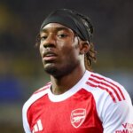 Paul Merson označil Noni Madueke z Arsenalu ako