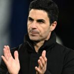 Tréner Arsenalu Mikel Arteta