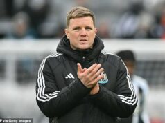 Eddie Howe vyzýva vlastníkov Newcastlu, aby ukončili projekty na štadiónoch a tréningových ihriskách – keďže na rok 2026 stanovuje cieľ „zmeny hry“. Eddie Howe chce, aby majitelia Newcastlu ukončili pocit „limbo“ okolo svojho modernizovaného štadióna a tréningového ihriska