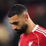 Mohamed Salah sklopí zrak.