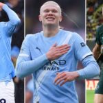 Erling Haaland prekonal nový rekord Premier League 100. gólom v Man City