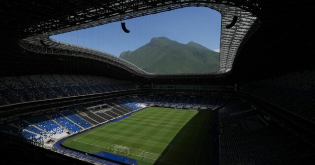 Estadio Monterrey v Mexiku má ohromujúcu kulisu