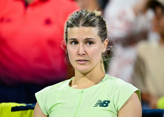 Eugenie Bouchardová hrajúca pikleball - Zdroj: Getty