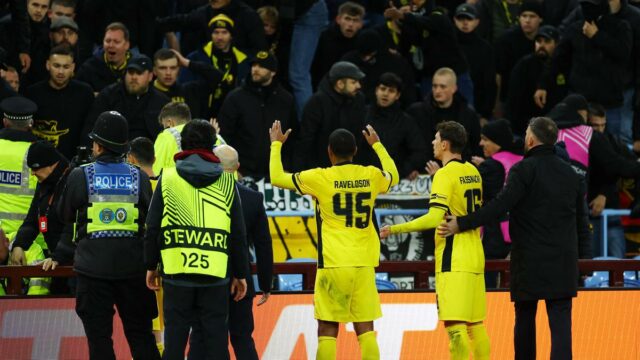 Európska liga 2025-26: Fanúšikovia švajčiarskeho klubu Young Boys dostali zákaz činnosti za násilie v Aston Ville
