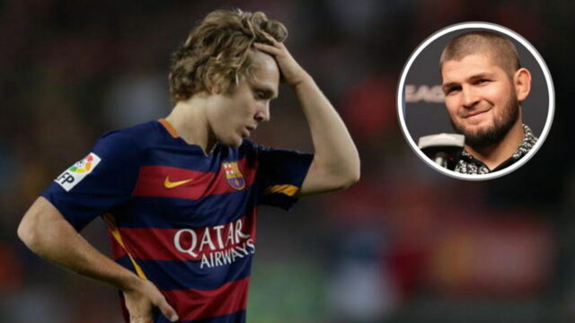 Fanúšik Realu Madrid Khabib Nurmagomedov trolluje barcelonskú legendu, keď žije Fanúšik Realu Madrid Khabib Nurmagomedov trolluje barcelonskú legendu, keď žije svoj futbalový sen