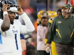 Fanúšikovia NFL reagujú, keď sa Mike McCarthy údajne stal predskokanom pre prácu Titans HC logo pochodového šialenstva