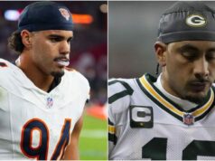 Fanúšikovia NFL roztrhali Austina Bookera za „špinavý“ zásah na Jordan Love, zatiaľ čo Packers QB dostal test otrasu mozgu logo pochodového šialenstva