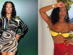 Fanúšikovia reagujú, keď sa Kayla Nicole zmení na „ostrovné dievča“ v plavkách s leopardím vzorom uprostred divočiny Antiguy logo pochodového šialenstva