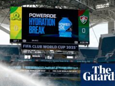 Fifa využíva chladiace prestávky na každom zápase Majstrovstiev sveta 2026, bez ohľadu na počasie | Majstrovstvá sveta 2026 Fifa využíva chladiace prestávky na každom zápase Majstrovstiev sveta 2026, bez ohľadu na počasie | Majstrovstvá sveta 2026