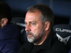 Foto: Reakcia Hansiho Flicka na penaltu Roberta Lewandowského proti Atléticu Foto: Reakcia Hansiho Flicka na penaltu Roberta Lewandowského proti Atléticu