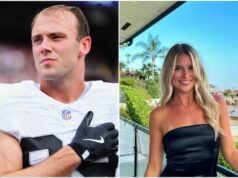 GF Cameron z Brocka Bowersa stráca hlavu kvôli úlovku TD jednou rukou z Raiders TE vs. Chargers logo pochodového šialenstva